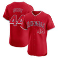 Silnrao LA.Angels #44 Ben Joyce Player Red Home Limited Elite Stitched Jerseys