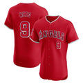 Silnrao LA.Angels #9 Zach Neto Player Red Home Limited Elite Stitched Jerseys