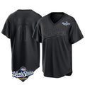 Silnrao LA.Dodgers #11 Roki Sasaki Player Black World Series Pitch Fashion T-shirt Stitched Jerseys