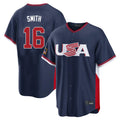 Silnrao LA.Dodgers #16 Will Smith Player Navy USA 2026 World Classic Limited Home Stitched Jerseys