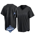 Silnrao LA.Dodgers #17 Shohei Ohtani Player Black World Series Meet Pitch Fashion T-shirt Stitched Jerseys