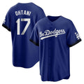 Silnrao LA.Dodgers #17 Shohei Ohtani Player Royal City Connect Home Game Stitched Jerseys