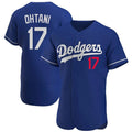 Silnrao LA.Dodgers #17 Shohei Ohtani Player Royal Limited Elite Home Stitched Jerseys
