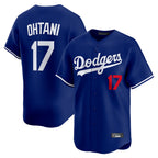 Silnrao LA.Dodgers #17 Shohei Ohtani Player Royal Limited Home Stitched Jerseys