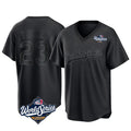 Silnrao LA.Dodgers #23 Kyle Tucker Player Black World Series Pitch Fashion T-shirt Stitched Jerseys