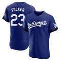Silnrao LA.Dodgers #23 Kyle Tucker Player Royal City Connect Elite Home Stitched Jerseys
