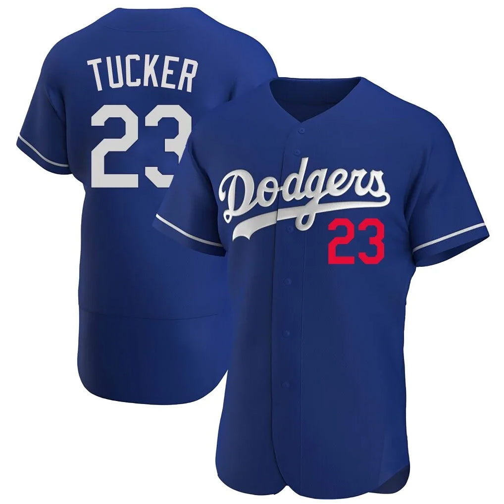 Silnrao LA.Dodgers #23 Kyle Tucker Player Royal Limited Elite Home Stitched Jerseys