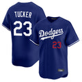 Silnrao LA.Dodgers #23 Kyle Tucker Player Royal Limited Home Stitched Jerseys