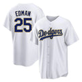 SilnraoLA.Dodgers #25 Tommy Edman Player Gold White 2026 Collection Stadium Game Stitched Jerseys