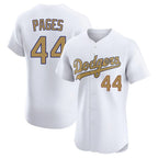 Silnrao LA.Dodgers #44 Andy Pages Player Gold Limited Elite Home Stitched Jerseys