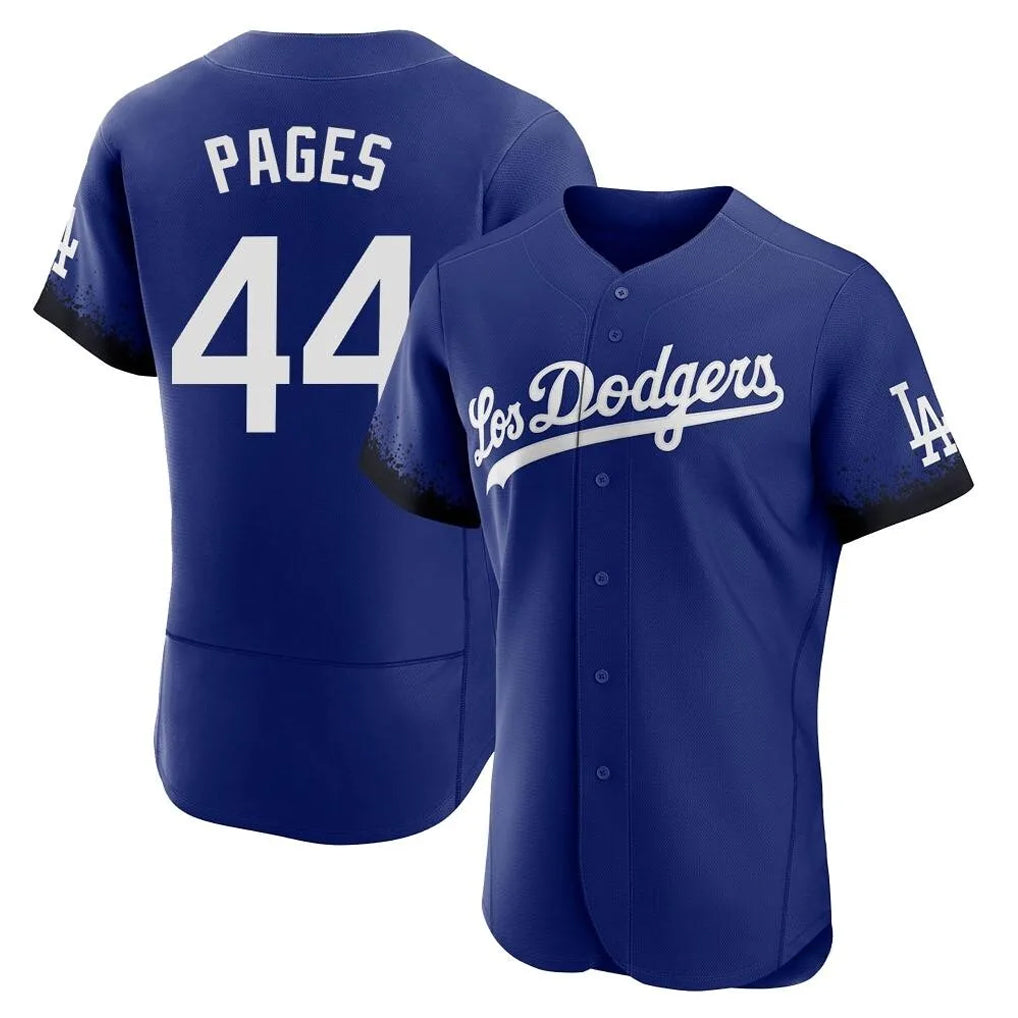 Silnrao LA.Dodgers #44 Andy Pages Player Royal City Connect Elite Home Stitched Jerseys