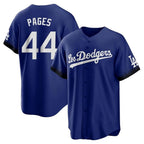 Silnrao LA.Dodgers #44 Andy Pages Player Royal City Connect Home Game Stitched Jerseys