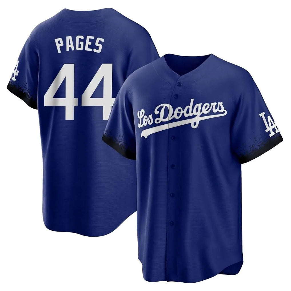 Silnrao LA.Dodgers #44 Andy Pages Player Royal City Connect Home Game Stitched Jerseys