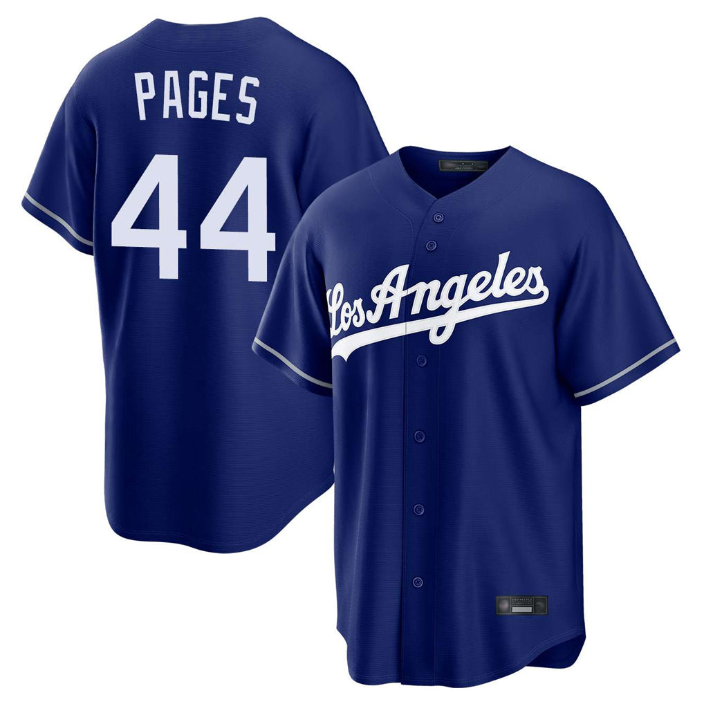 Silnrao LA.Dodgers #44 Andy Pages Player Royal Game Stitched Jerseys