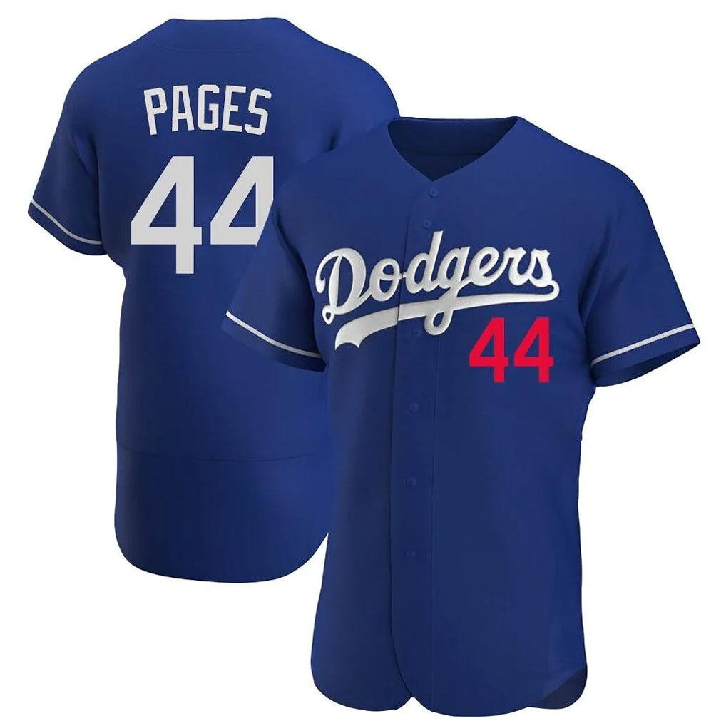 Silnrao LA.Dodgers #44 Andy Pages Player Royal Limited Elite Home Stitched Jerseys
