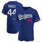Silnrao LA.Dodgers #44 Andy Pages Player Royal Limited Elite Home Stitched Jerseys