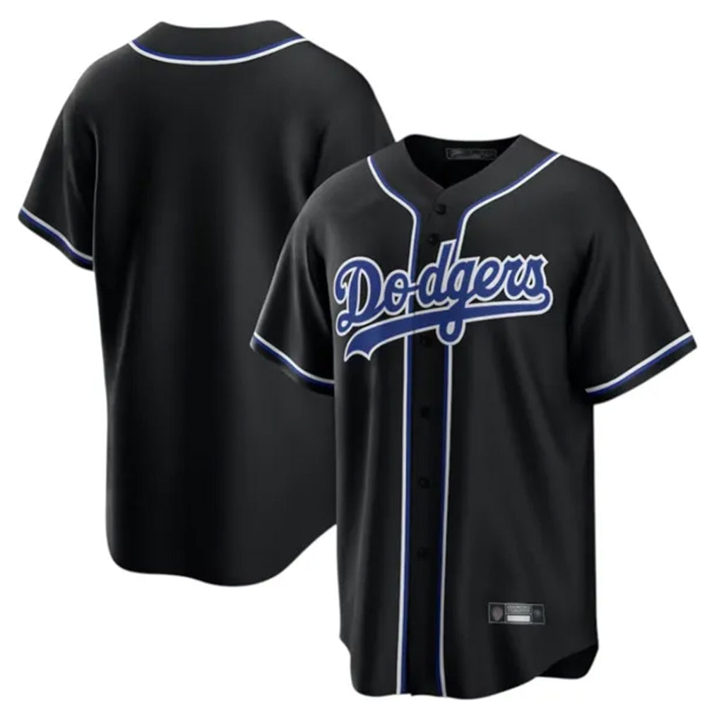 Silnrao LA.Dodgers ## Dodgers Blank Player Black Carbon Limited Home Stitched Jerseys