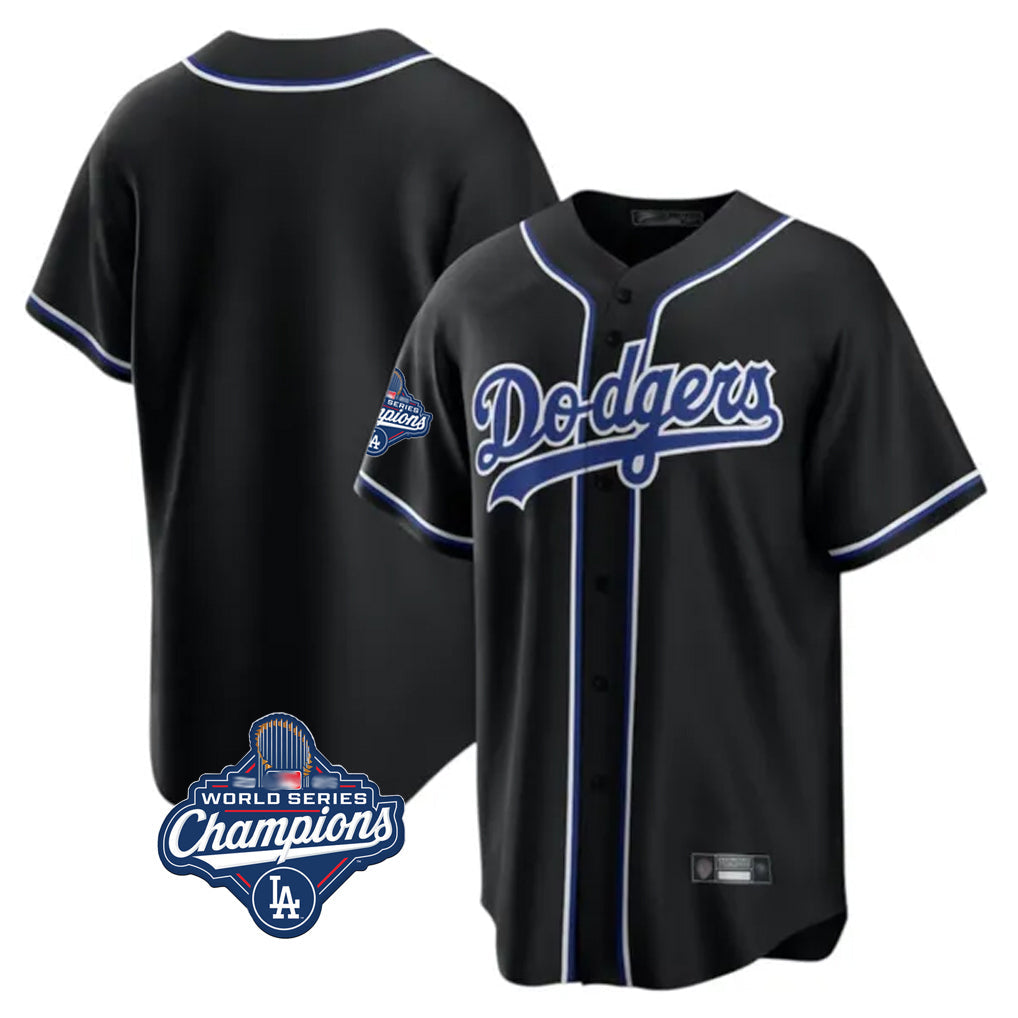 Silnrao LA.Dodgers ## Dodgers Blank Player Black Carbon Limited Home World Series Meet Stitched Jerseys