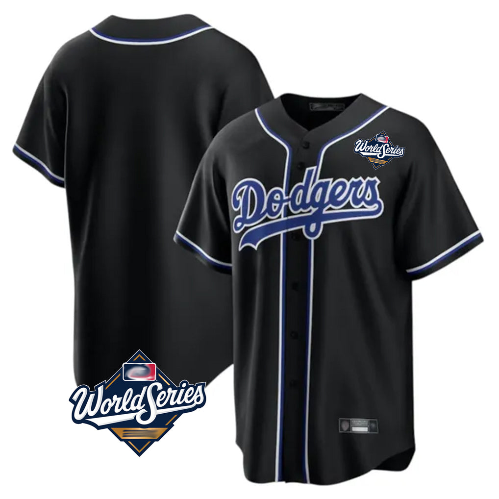 Silnrao LA.Dodgers ## Dodgers Blank Player Black Carbon Limited Home World Series Stitched Jerseys