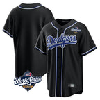 Silnrao LA.Dodgers ## Dodgers Blank Player Black Carbon Limited Home World Series Stitched Jerseys