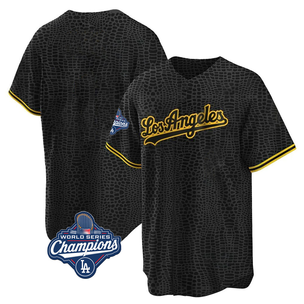 Silnrao LA.Dodgers ## Dodgers Blank Player Black Gold Limited Home World Series Meet Stitched Jerseys