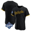 Silnrao LA.Dodgers ## Dodgers Blank Player Black Snake Skin City Limited Elite Home World Series Meet Stitched Jerseys