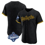 Silnrao LA.Dodgers ## Dodgers Blank Player Black Snake Skin City Limited Elite Home World Series Meet Stitched Jerseys