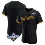Silnrao LA.Dodgers ## Dodgers Blank Player Black Snake Skin City Limited Elite Home World Series Stitched Jerseys