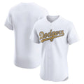 Silnrao LA.Dodgers ## Dodgers Blank Player Gold Limited Elite Home Stitched Jerseys