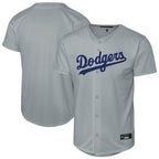 Silnrao LA.Dodgers ## Dodgers Blank Player Gray Game Stitched Jerseys