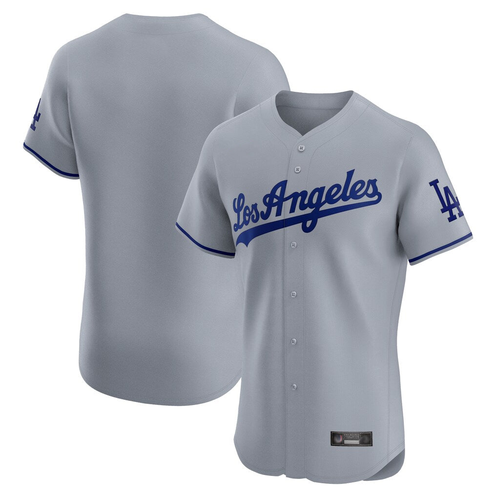 Silnrao LA.Dodgers ## Dodgers Blank Player Gray Limited Elite Home Stitched Jerseys