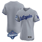 Silnrao LA.Dodgers ## Dodgers Blank Player Gray Limited Elite Home World Series Meet Stitched Jerseys