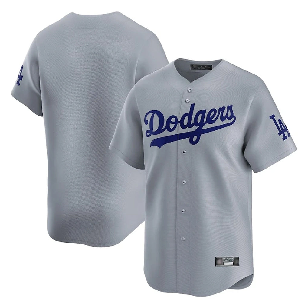 Silnrao LA.Dodgers ## Dodgers Blank Player Gray Limited Home Stitched Jerseys
