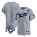 Silnrao LA.Dodgers ## Dodgers Blank Player Gray Limited Home World Series Stitched Jerseys