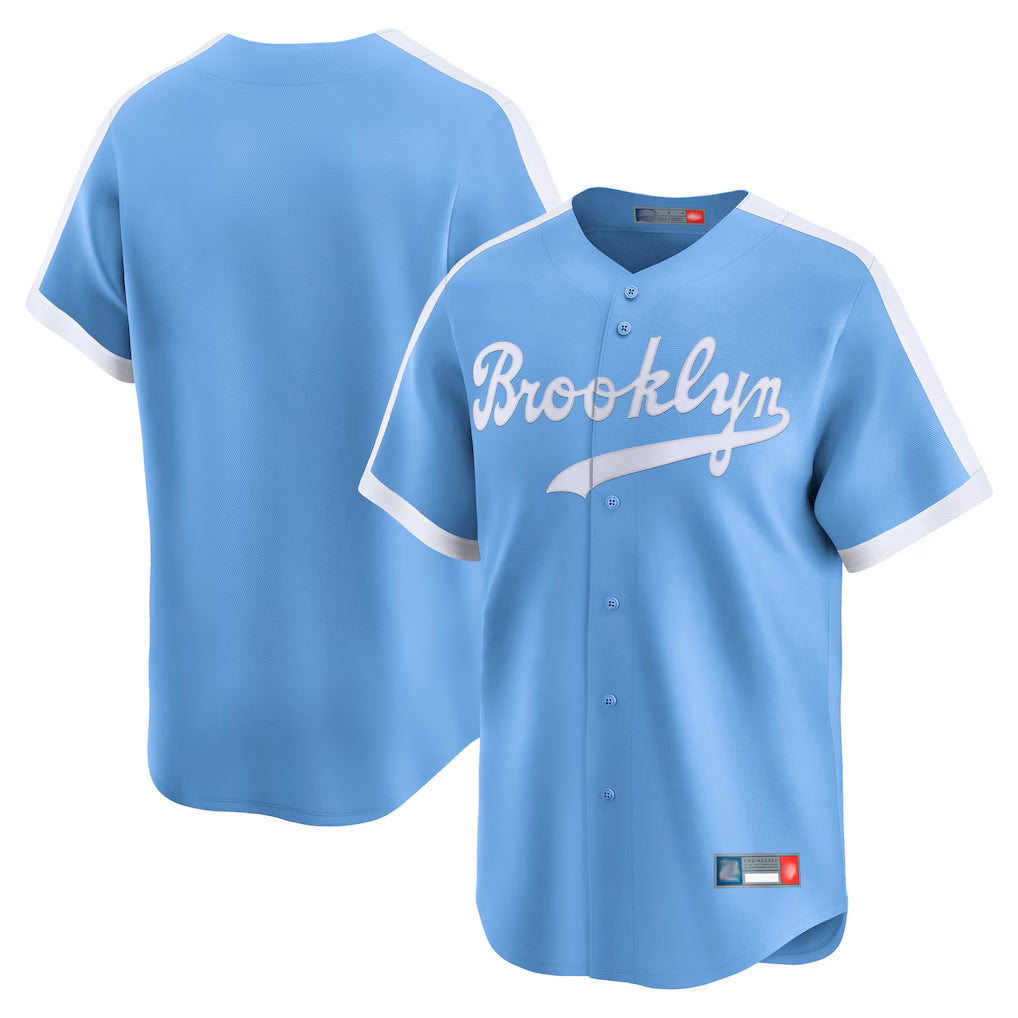 Silnrao LA.Dodgers ## Dodgers Blank Player Light Blue Cooperstown Collection Limited Stitched Jerseys