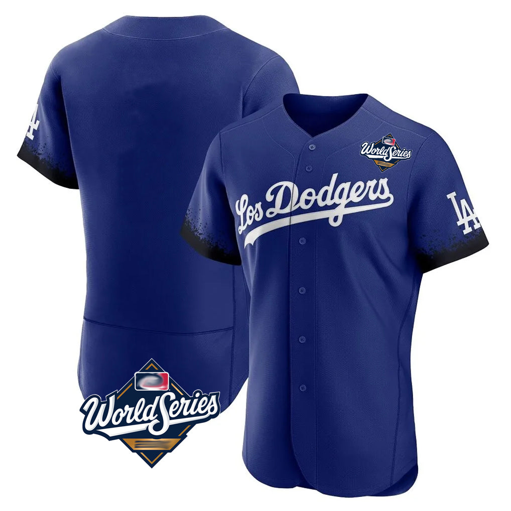 Silnrao LA.Dodgers ## Dodgers Blank Player Royal City Connect Elite Home World Series Stitched Jerseys
