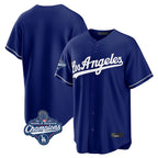 Silnrao LA.Dodgers ## Dodgers Blank Player Royal Game World Series Meet Stitched Jerseys