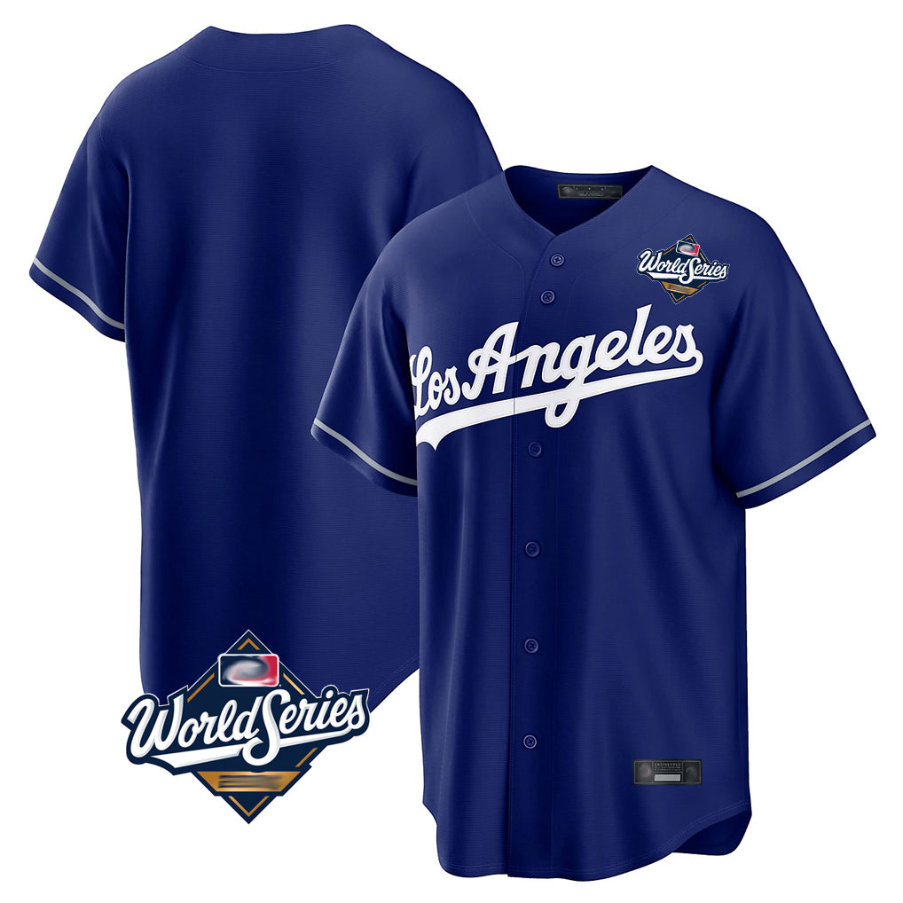 Silnrao LA.Dodgers ## Dodgers Blank Player Royal Game World Series Stitched Jerseys