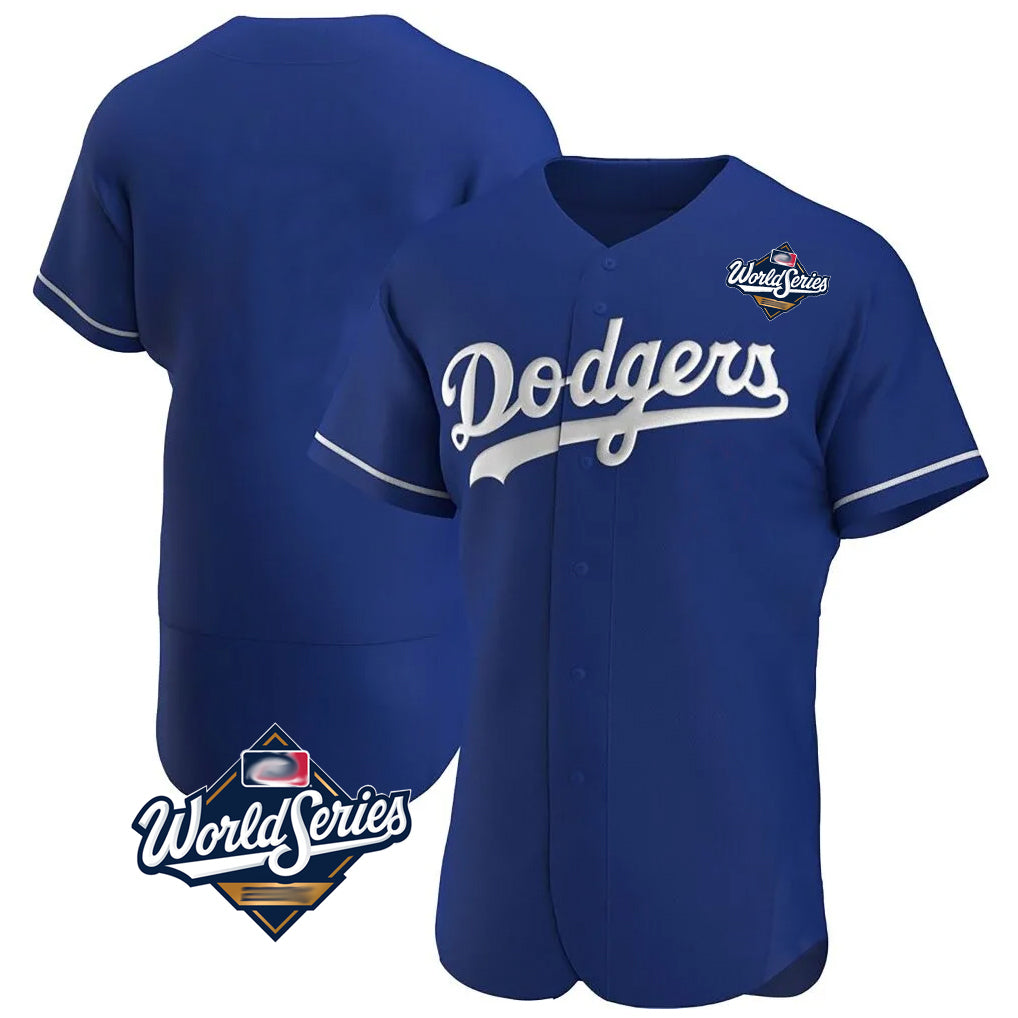 Silnrao LA.Dodgers ## Dodgers Blank Player Royal Limited Elite Home World Series Stitched Jerseys