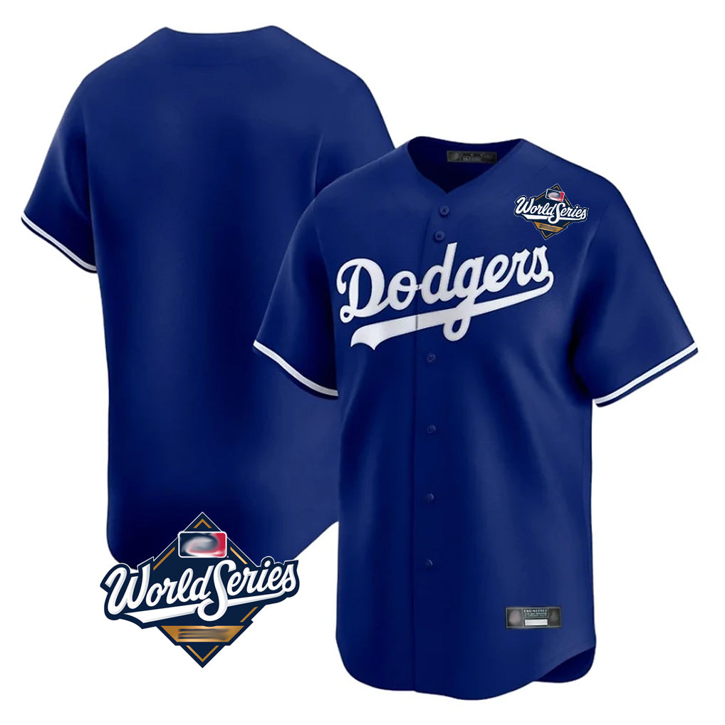 Silnrao LA.Dodgers ## Dodgers Blank Player Royal Limited Home World Series Stitched Jerseys