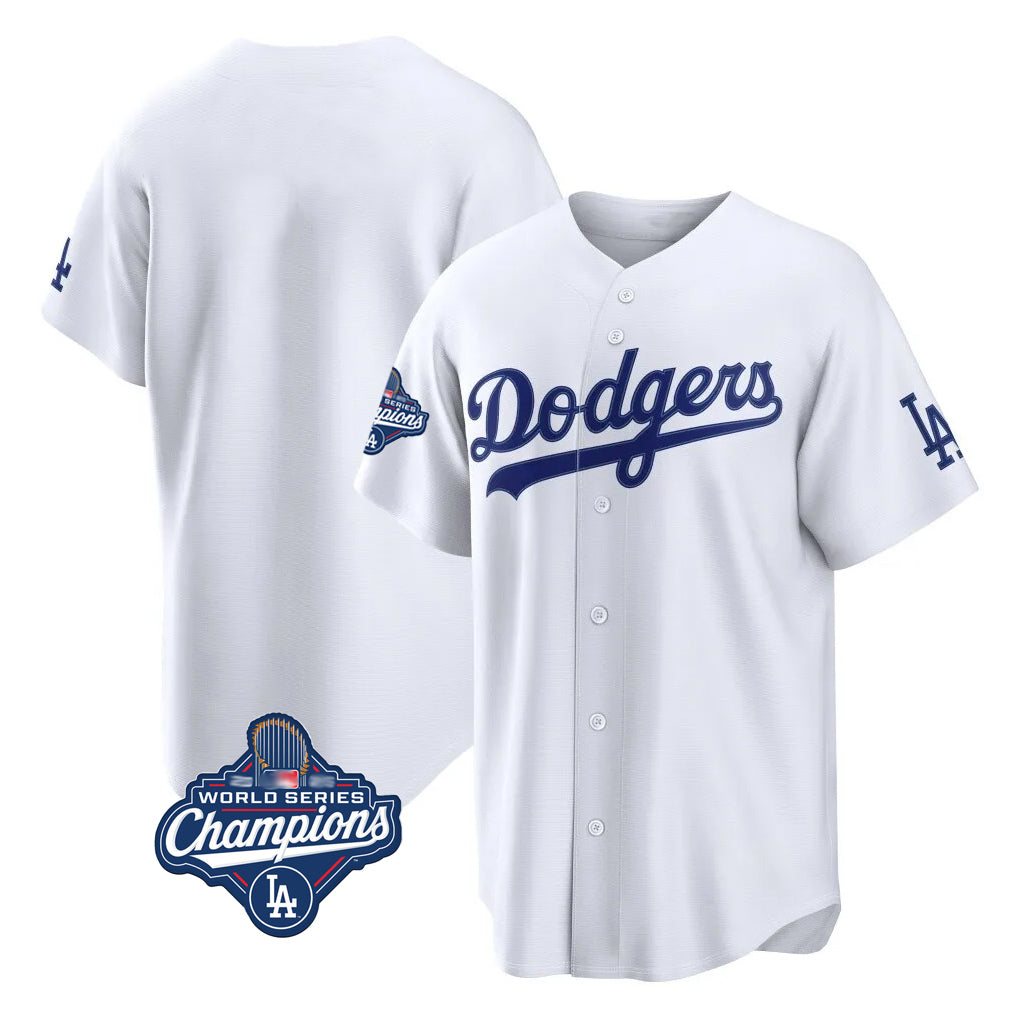 Silnrao LA.Dodgers ## Dodgers Blank Player White Home Game World Series Meet Stitched Jerseys