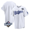 Silnrao LA.Dodgers ## Dodgers Blank Player White Home Game World Series Stitched Jerseys
