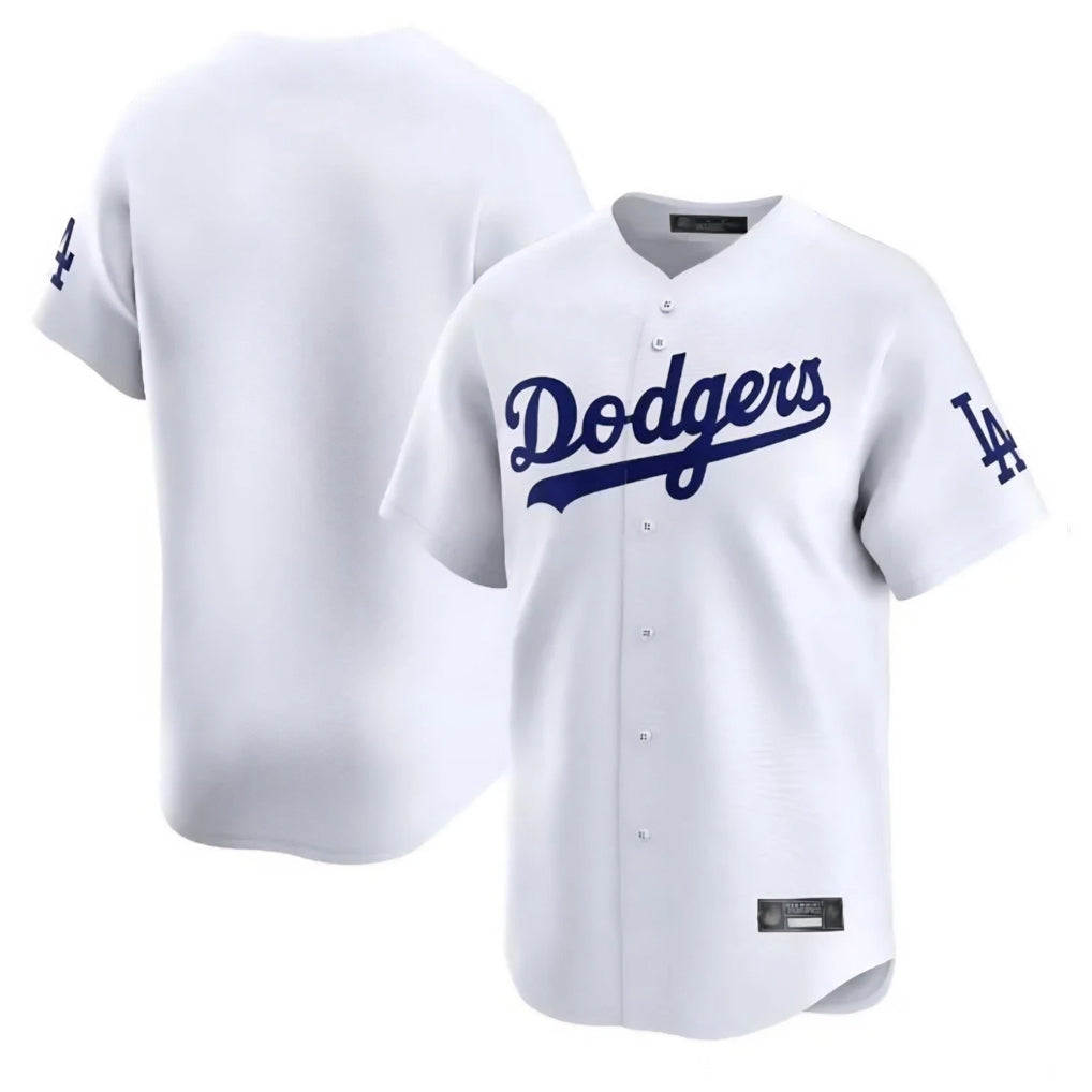 Silnrao LA.Dodgers ## Dodgers Blank Player White Limited Home Stitched Jerseys