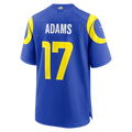 Silnrao LA.Rams #17 Davante Adams Royal Team Game Player Stitched Jerseys