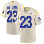 SilnraoLA.Rams #23 Kyren Williams Player Bone Replica Game Stitched Jerseys