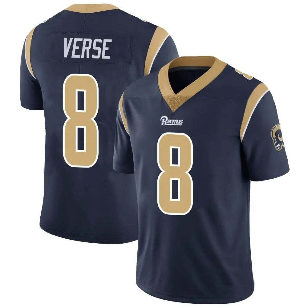 Silnrao LA.Rams #8 Jared Verse Player Arctic Camo Salute to Service Limited Stitched Jerseys