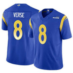 Silnrao LA.Rams #8 Jared Verse Player Arctic Camo Salute to Service Limited Stitched Jerseys