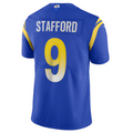 Silnrao LA.Rams #9 Matthew Stafford Royal Vapor Limited Jersey American Stitched Jerseys