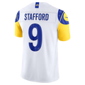 Silnrao LA.Rams #9 Matthew Stafford White Vapor F.U.S.E. Stitched Limited Jerseys