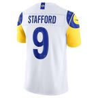 Silnrao LA.Rams #9 Matthew Stafford White Vapor F.U.S.E. Stitched Limited Jerseys